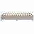Cadru de pat box spring, gri deschis, 140x190 cm, textil GartenMobel Dekor