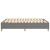 Cadru de pat box spring, gri închis, 140x190 cm, textil GartenMobel Dekor