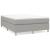 Cadru de pat box spring, gri deschis, 140x200 cm, textil GartenMobel Dekor