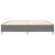 Cadru de pat box spring, gri închis, 140x200 cm, textil GartenMobel Dekor