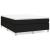 Cadru de pat box spring, negru, 140x200 cm, textil GartenMobel Dekor