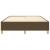 Cadru de pat box spring, maro închis, 140x200 cm, textil GartenMobel Dekor