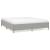 Cadru de pat box spring, gri deschis, 160x200 cm, textil GartenMobel Dekor