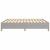 Cadru de pat box spring, gri deschis, 160x200 cm, textil GartenMobel Dekor