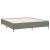 Cadru de pat box spring, gri închis, 160x200 cm, textil GartenMobel Dekor