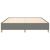 Cadru de pat box spring, gri închis, 160x200 cm, textil GartenMobel Dekor