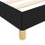 Cadru de pat box spring, negru, 160x200 cm, textil GartenMobel Dekor