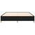 Cadru de pat box spring, negru, 160x200 cm, textil GartenMobel Dekor