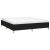 Cadru de pat box spring, negru, 160x200 cm, textil GartenMobel Dekor