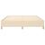 Cadru de pat box spring, crem, 160x200 cm, textil GartenMobel Dekor