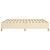 Cadru de pat box spring, crem, 160x200 cm, textil GartenMobel Dekor