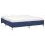 Cadru de pat box spring, albastru, 160x200 cm, textil GartenMobel Dekor