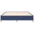Cadru de pat box spring, albastru, 160x200 cm, textil GartenMobel Dekor