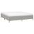 Cadru de pat box spring, gri deschis, 180x200 cm, textil GartenMobel Dekor