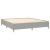 Cadru de pat box spring, gri deschis, 180x200 cm, textil GartenMobel Dekor