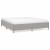 Cadru de pat box spring, gri deschis, 180x200 cm, textil GartenMobel Dekor