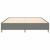 Cadru de pat box spring, gri închis, 180x200 cm, textil GartenMobel Dekor