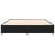 Cadru de pat box spring, negru, 180x200 cm, textil GartenMobel Dekor
