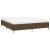 Cadru de pat box spring, maro închis, 180x200 cm, textil GartenMobel Dekor