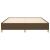 Cadru de pat box spring, maro închis, 180x200 cm, textil GartenMobel Dekor