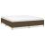 Cadru de pat box spring, maro închis, 180x200 cm, textil GartenMobel Dekor