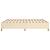 Cadru de pat box spring, crem, 180x200 cm, textil GartenMobel Dekor