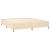 Cadru de pat box spring, crem, 180x200 cm, textil GartenMobel Dekor