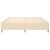 Cadru de pat box spring, crem, 180x200 cm, textil GartenMobel Dekor
