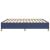 Cadru de pat box spring, albastru, 180x200 cm, textil GartenMobel Dekor