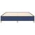 Cadru de pat box spring, albastru, 180x200 cm, textil GartenMobel Dekor
