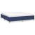 Cadru de pat box spring, albastru, 180x200 cm, textil GartenMobel Dekor