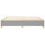 Cadru de pat box spring, gri deschis, 200x200 cm, textil GartenMobel Dekor