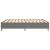 Cadru de pat box spring, gri închis, 200x200 cm, textil GartenMobel Dekor