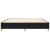 Cadru de pat box spring, negru, 200x200 cm, textil GartenMobel Dekor