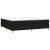 Cadru de pat box spring, negru, 200x200 cm, textil GartenMobel Dekor