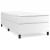 Cadru de pat box spring, alb, 90x190 cm, piele ecologică GartenMobel Dekor