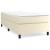 Cadru de pat box spring, crem, 90x190 cm, piele ecologică GartenMobel Dekor