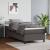 Cadru de pat box spring, gri, 90x190 cm, piele ecologică GartenMobel Dekor