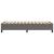 Cadru de pat box spring, gri, 90x190 cm, piele ecologică GartenMobel Dekor