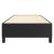 Cadru de pat box spring, negru, 100x200 cm, piele ecologică GartenMobel Dekor