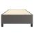Cadru de pat box spring, gri, 100x200 cm, piele ecologică GartenMobel Dekor