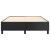 Cadru de pat box spring, negru, 140x190 cm, piele ecologică GartenMobel Dekor