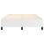 Cadru de pat box spring, alb, 140x190 cm, piele ecologică GartenMobel Dekor