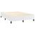 Cadru de pat box spring, alb, 140x190 cm, piele ecologică GartenMobel Dekor