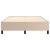 Cadru de pat box spring, cappuccino, 140x190cm, piele ecologică GartenMobel Dekor