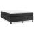 Cadru de pat box spring, negru, 140x200 cm, piele ecologică GartenMobel Dekor