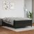 Cadru de pat box spring, negru, 140x200 cm, piele ecologică GartenMobel Dekor