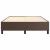 Cadru de pat box spring, maro, 140x200 cm, piele ecologică GartenMobel Dekor