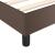 Cadru de pat box spring, maro, 140x200 cm, piele ecologică GartenMobel Dekor