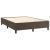 Cadru de pat box spring, maro, 140x200 cm, piele ecologică GartenMobel Dekor